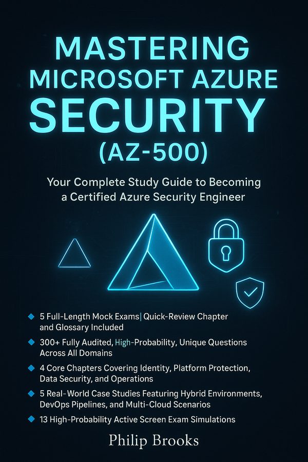 Mastering the AZ-500 Exam cover