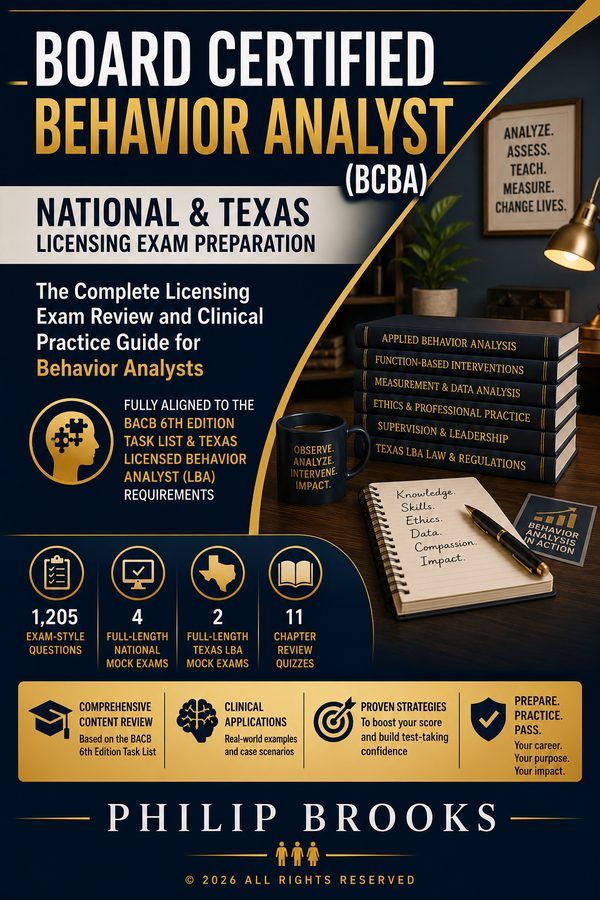 Mastering the BCBA Exam cover